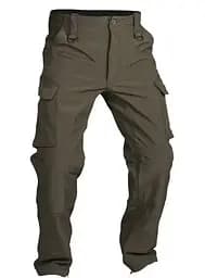 Штани Mil-Tec Softshell Explorer зимові водонепроникні Olive 11360001 - XL
