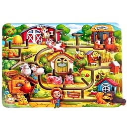 Розвиваюча гра Лабіринт "Ферма" Ubumblebees (ПСД213) PSD213