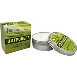 Свічка ароматизована Киш Комар! цитронела 200 г