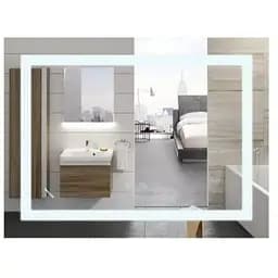 Дзеркало Mixxus WARM MR12-70x50-REVERSE з LED Touch, Anti-fog, димером, регулюванням яскравості (MI6670)