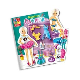 Магнітна гра Одягалка "Блондинка" Vladi Toys VT3204-30 Укр - мініатюра 2