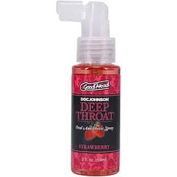 Спрей для мінету Doc Johnson GoodHead DeepThroat Spray - Sweet Strawberry 59 мл