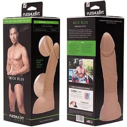 Фалоімітатор Fleshlight Guys: Mick Blue Dildo, по зліпку пеніса