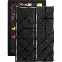 Чехол StatusCASE из экокожи для планшета Lenovo Tab 3 Plus X70L Черный ромб