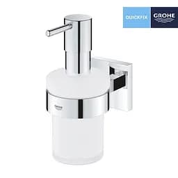 Дозатор для рідкого мила Grohe QuickFix Start Cube 41098000, Білий - мініатюра 3