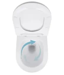 Набір Q-tap Nest 4 в 1 підвісний унітаз Jay Ultra Quiet 520x360x320 + комплект інсталяції QT07335175W48198 - мініатюра 5