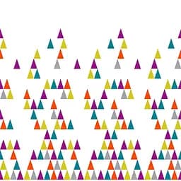 Шторка для ванної TXT CITY multi + кільця (06851)