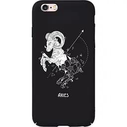 Чехол-накладка Toto Full PC Print Case Apple iPhone 6/6S #168_Aries Black