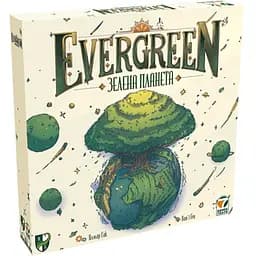 Настольная игра Games 7 Days Evergreen: Зеленая планета (Evergreen) (укр.) (EVG001UA)