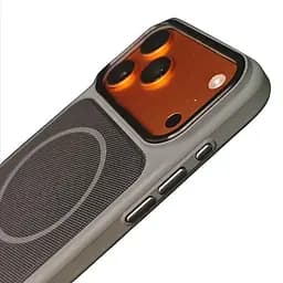 Чохол Epik PC TechWoven Hybrid with MagSafe для Apple iPhone 17 Pro (6.3) Grey / Black - мініатюра 2