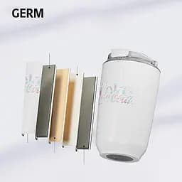 Термокухоль Germ Mocha Series Coca-Cola 430 мл Aurora White [GE-CK22AW-B9] [118598] - мініатюра 3