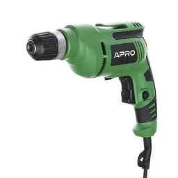 Дрель электрическая Apro 10/550 с регулировкой оборотов 30412