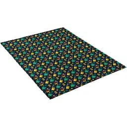 Плед LeLit Новорічний 150x200 см велсофт синій (le2000000324210) - мініатюра 2