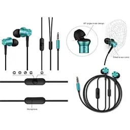 Навушники 1More E1009 Piston Fit Mic Blue (E1009-BLUE) - мініатюра 4