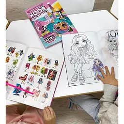 Дитяча книжка-розмальовка Rainbow LCB10 зі стікерами - мініатюра 4
