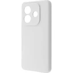 Чехол Wave Full Silicone Cover для Redmi Note 14 5G White [127673]