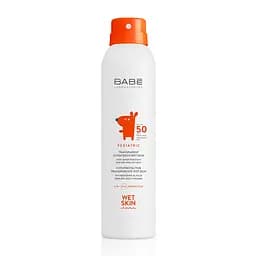 Pediatric Дитячий сонцезахисний спрей прозорий водостійкий SPF50+ Babe Laboratorios 200 мл