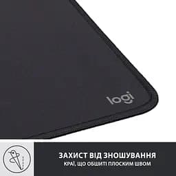 Килимок для мишки Logitech Mouse Pad Studio Series Graphite (956-000049) - мініатюра 5