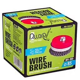 Щітка торцева Alloid Building Tools WB-2085U з пучками крученого дроту посилена 85 мм (WB-2085U) - мініатюра 3