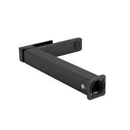 Змішувач для умивальника Qtap Gemini високий QTGEM269GMB45680 Gunmetal Black PVD Шліфований чорний хром - мініатюра 3