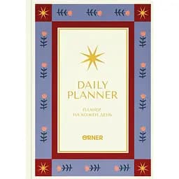 Планер-ежедневник Оrner "Звезды" белый