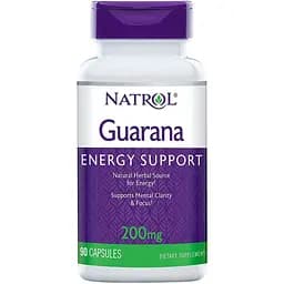 Предтренировочный комплекс Natrol Guarana 200 mg 90 капсул