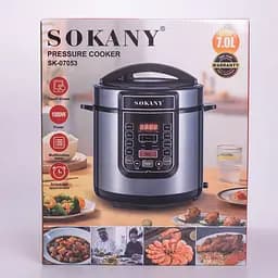 Мультиварка Sokany SK-07053 на 7 л, сталь Sokany SK-07053 - мініатюра 11