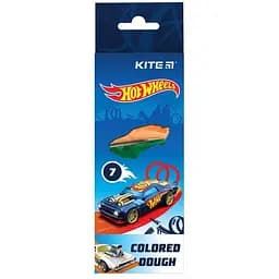 Тісто кольорове Kite Hot Wheels 7 кольорів х 20 г (HW21-136)