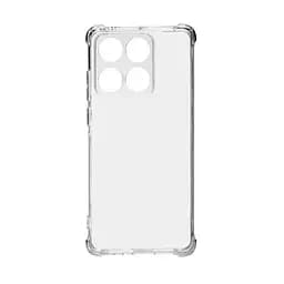 Прозрачный чехол для Motorola Edge 60 Fusion 5G/60 5G с защитой камеры и усиленными бортами, тонкий, силиконовый, бесцветный, ударостойкий, противоударный бампер c закрытой камерой, ArmorStandart (ARM85831)