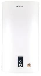 Водонагрівач Willer EVH80R Spring, 2000W, 80л, універсальний, мокрий ТЕН, 2 ТЕНи, плаский, механічне керування, 3 режими потужності, зовнішній терморегулятор, бак титанокварцова емаль, С, 95.5х53х31см