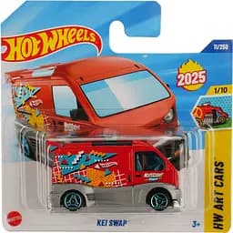 Базова машинка Hot Wheels HW Art Cars Kei Swap червона (5785)  