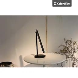 Настільна лампа LED ColorWay Black (CW-DL02B-B) - мініатюра 4