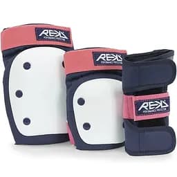 Набір захисту Rekd Heavy Duty XS Синій-Червоний - мініатюра 2