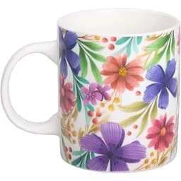 Чашка керамічна Liling Rongxiang Ceramic 400 мл фіолетова RX-N240472V