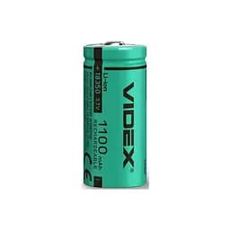 Акумулятор 18350 1100mAh bulk/1шт Videx (18350/1100/1B) - мініатюра 2