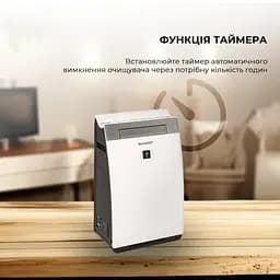 Очищувач повітря з функцією зволоження Sharp KI-G75EUW - мініатюра 11