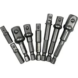 Держатели-адаптеры торцевых головок Yato HEX 1/4, 3/8, 1/2 l=25-72мм (YT-04639)
