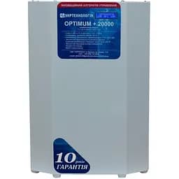 Стабилизатор напряжения тиристорный Укртехнология Optimum HV 20 20000 Вт 220 В стабилизация 167-299 12 ступеней