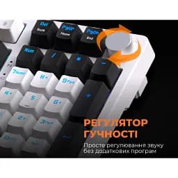 Клавіатура GamePro MK170W Red Switch White [121469] - мініатюра 7