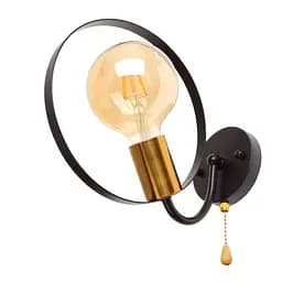 Бра Brille BL-789W/1 E27 BK+FG