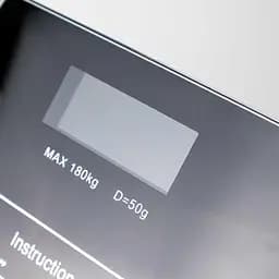 Розумні підлогові Smart ваги Taffware Digipounds Digital Scale з батарейками LED-дисплей Bluetooth 180 кг Чорний - мініатюра 2