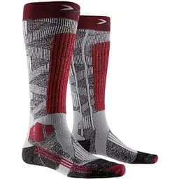 Носки X-Socks Ski Rider Silver 4.0 Woman 35-36 Серый/Красный (1068-XS-SMKRW19W 35-36 G231)