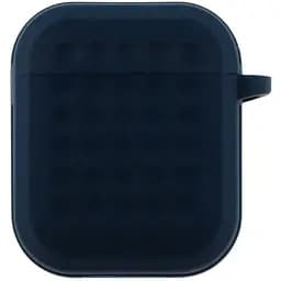 Футляр с карабином Fashion Silicone Case Airpods 1/Airpods 2 Navy Blue (35263_3345611)