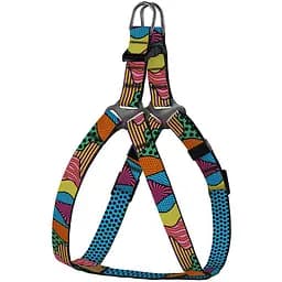 Шлея для собак дрібних порід BronzeDog Urban Art Полі XXS 24-30 см