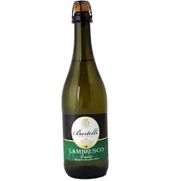 Вино игристое Bartelli Lambrusco белое полусладкое 8% 0.75 л