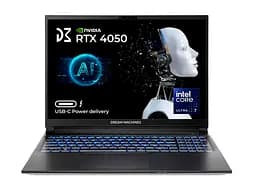 Ноутбук Dream Machines IPS RG4050-16 16FHD+, Intel Ultra 7-155H, 32GB, F1TB, NVD4050-6, DOS, Серебристый (RG4050-16UA26)