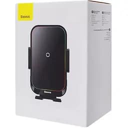 Тримач в автомобіль Baseus Halo Electric 15W з бездротовою зарядкою - мініатюра 2