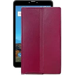 Чохол StatusCASE з екошкіри для планшету Bravis NB871 8 Бордовий