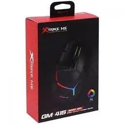 Комп'ютерна мишка Xtrike Me (GM-415) RGB USB Black (GM-415) - мініатюра 4