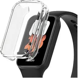 Чохол-накладка DK CDK Silicone Face Case для Xiaomi Mi Band 8 Active (017304) (clear) - мініатюра 2